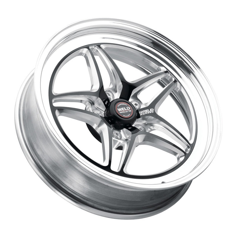 Weld S81 17×10 / 5×5 BP / 7.2in. BS (43mm Offset) Black Wheel (High Pad)