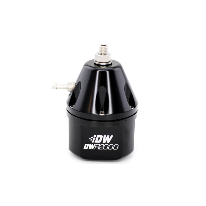 DeatschWerks DWR2000 Adjustable Fuel Pressure Regulator – Black