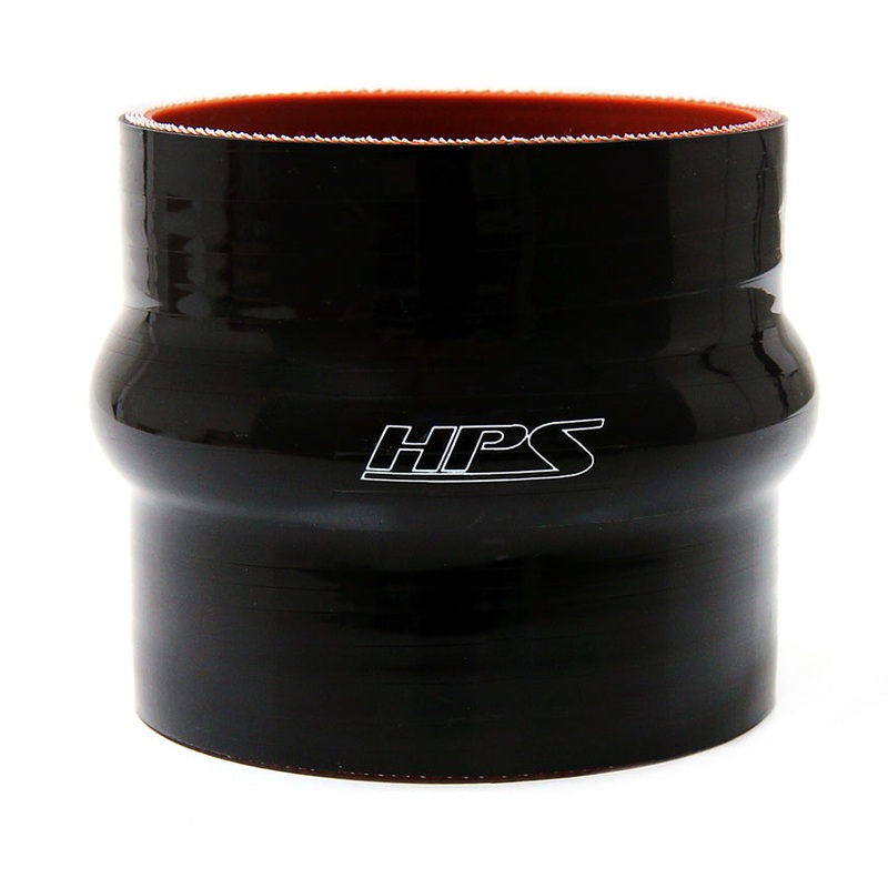 HPS 7-1/2″ 6-ply Reinforced Silicone Straight Hump Coupler | Universal (HTSHC-750-L6-BLK)