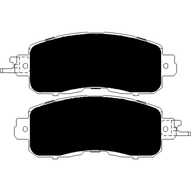 Porterfield Brake Pads for 2014 NISSAN ALTIMA