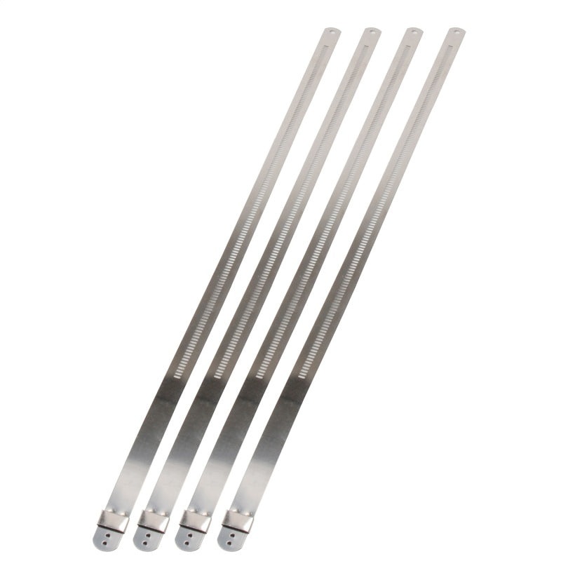 DEI Stainless Steel Positive Locking Tie 1/2in (12mm) x 14in – 4 per pack