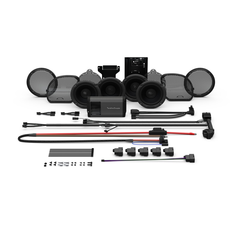 Rockford Fosgate HD14U-STG2 2014-2023 Harley-Davidson Ultra Stage-2 Kit Gen-3