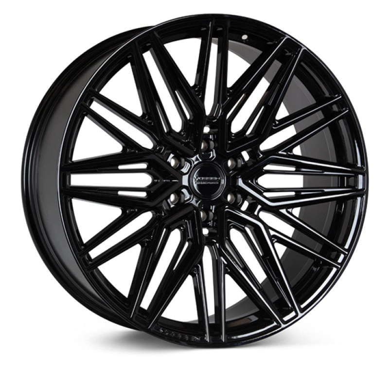 Vossen HF6-5 20×10 / 6×139.7 / ET-18 / Super Deep Face / 106.1 – Gloss Black Wheel