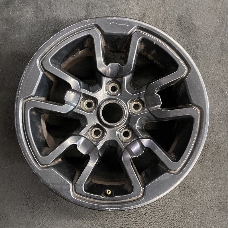 17″ DODGE 1500 PICKUP 17-18 17×8 aluminum black Original OEM Wheel Rim