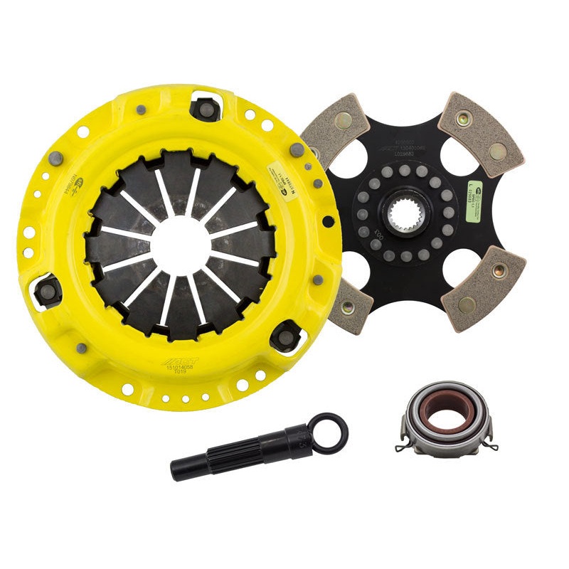 ACT HD/Race Rigid 4 Pad Clutch Kit Toyota Corolla 1986-1991 / MR2 1985 / Paseo 1992-1998 / Tercel 1991-1998 | TL2-HDR4