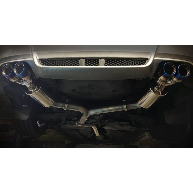 Extreme Turbo Systems Subaru STI 08-14 Catback Exhaust Blue Tips Extreme | 200-20-EXH-005