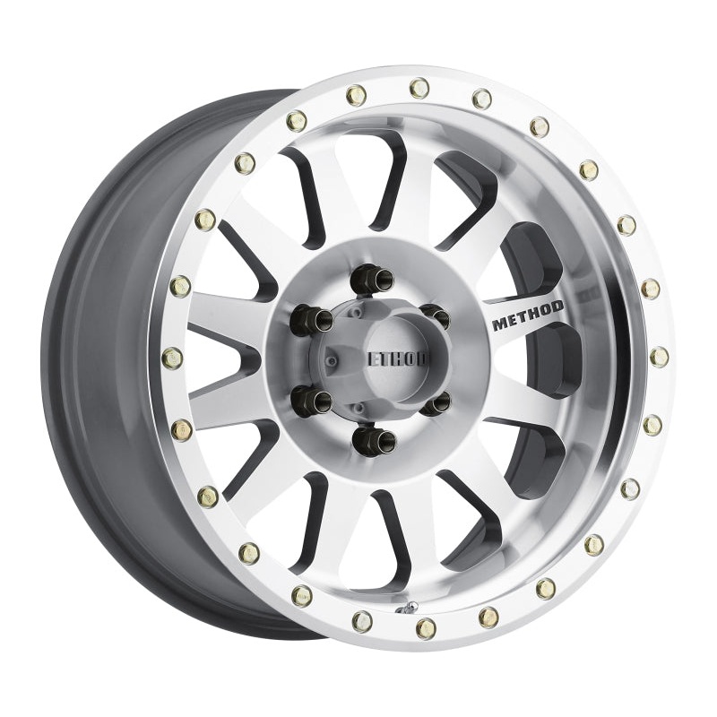 Method MR304 Double Standard 18×9 -12mm Offset 6×5.5 108mm CB Machined/Clear Coat Wheel