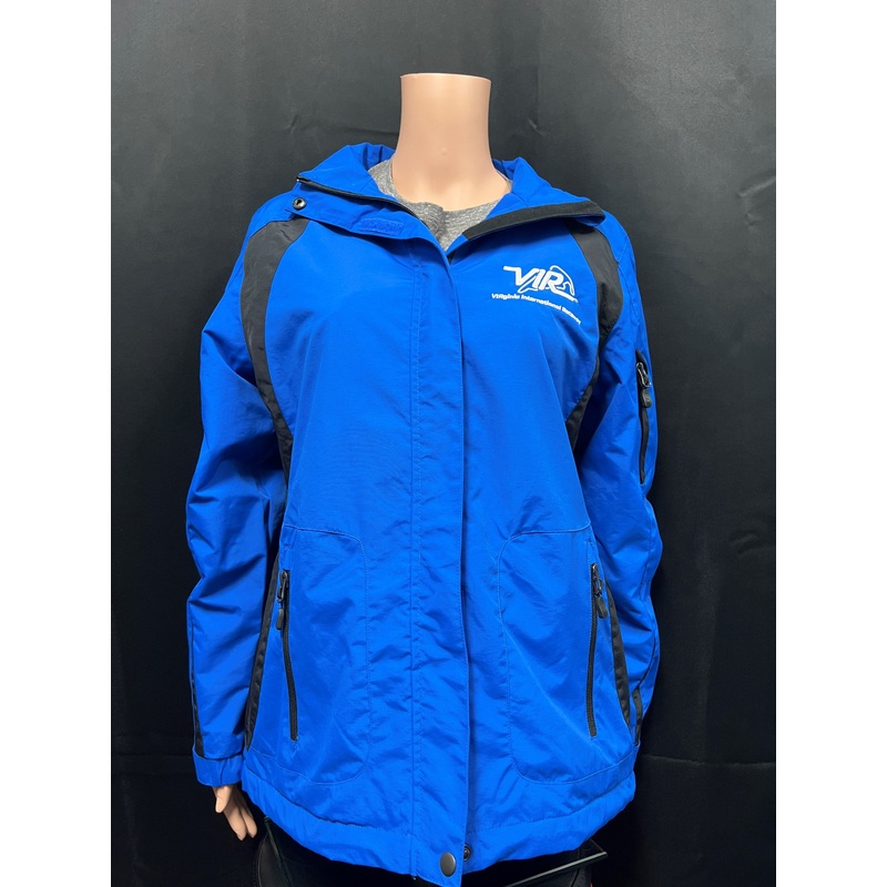 VIR Logo Ladies Rain Jacket (Size: S – 2XL)