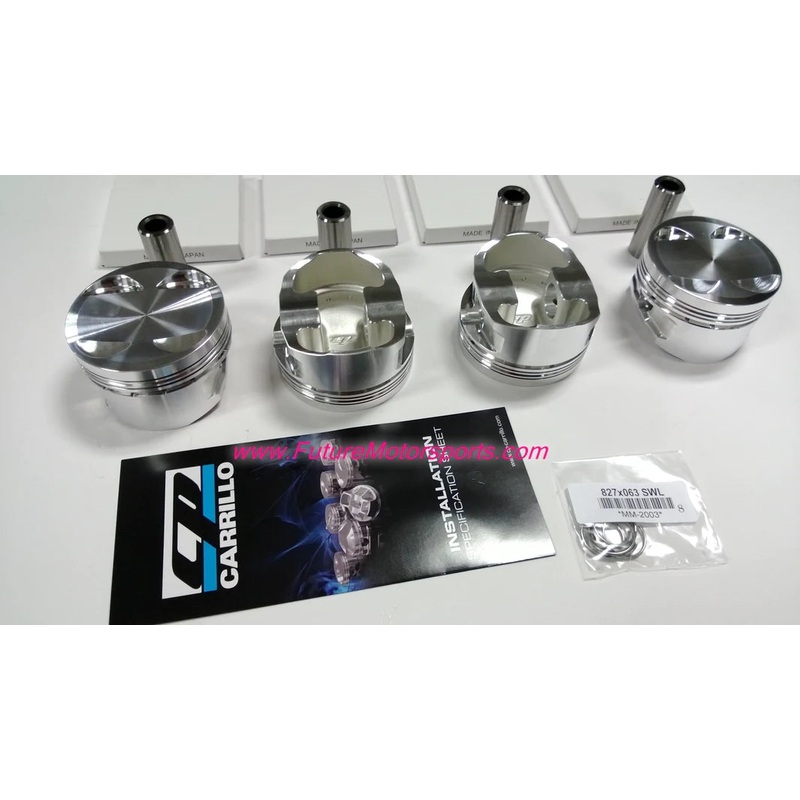 CP Carrillo Pistons Mitsubishi 4G63 2G (Rod 156mm) 94mm stroker 86mm 9:1 or EVO VIII/EVO IX 9.5:1