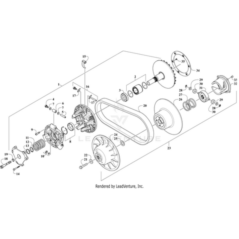 Stationary Sheave by Arctic Cat
