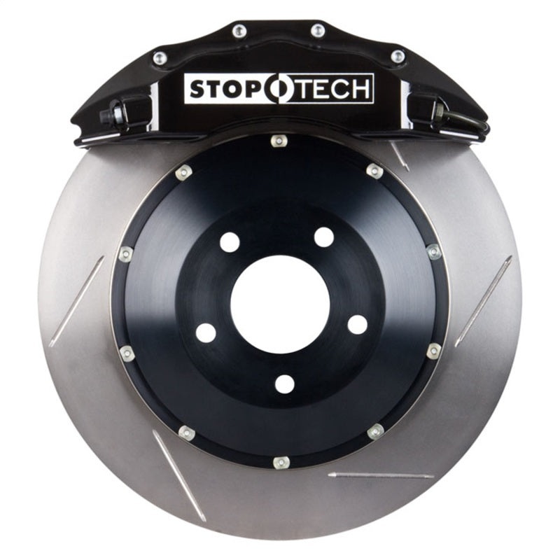 StopTech BBK 01-07 BMW M3 (E46) ST-60 Black Calipers 380×32 Front Slotted Rotors