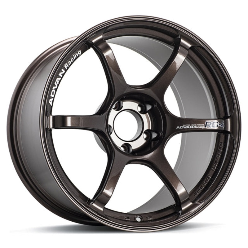 Advan RG-4 Wheel – 17×8.0 +35 | 4×100 | Racing Copper Bronze