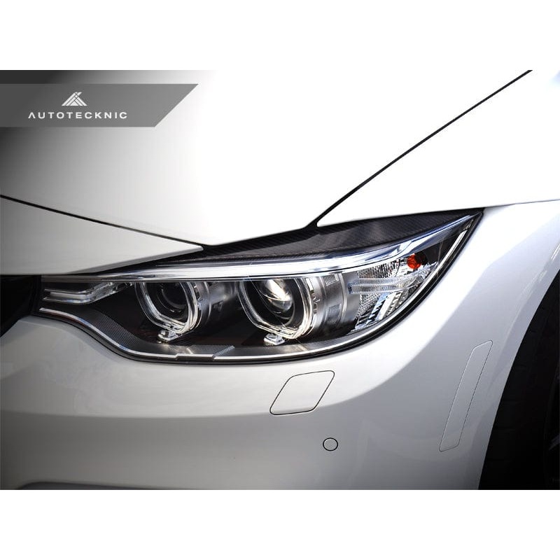 AutoTecknic Carbon Fiber Headlight Trim Set – F32/ F36 4-Series