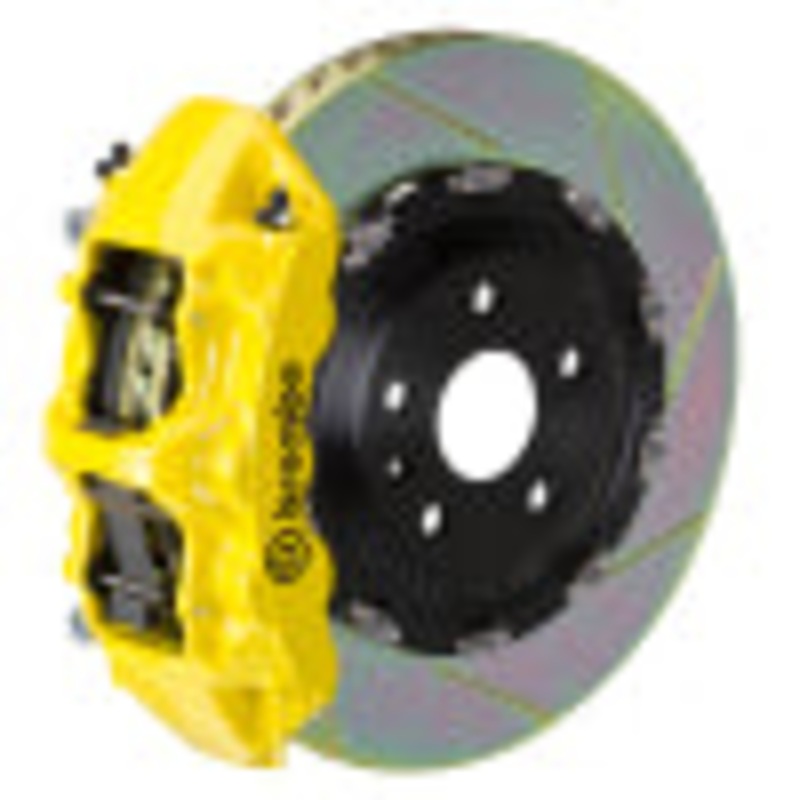 Brembo 25+ BMW X3 30 xDrive (G45) Front GT BBK 6 Piston Cast 380×34 2pc Rotor Slotted Type1 – Yellow