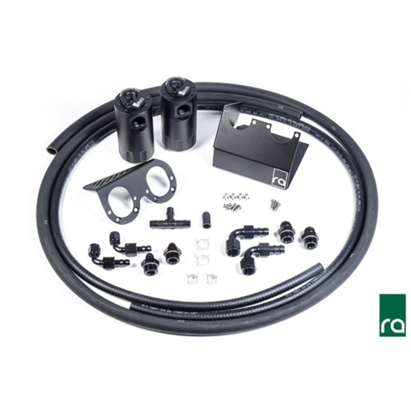 Radium Engineering Dual Catch Can Kit – 2008-2021 STI / 2008-2014 WRX | 20-0608-FL