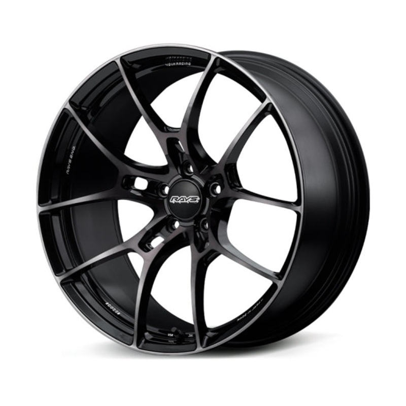Volk Racing G025 LTD Wheel  – 19×8.0 +48 | 5×112 | Pressed Black Clear