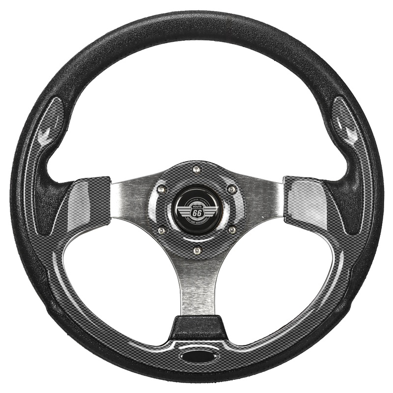 12.5″ Carbon Fiber Steering Wheel for Yamaha