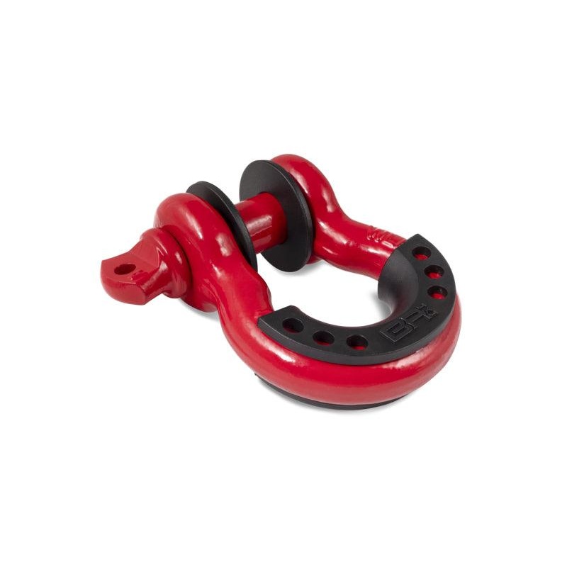 Body Armor 4×4 3/4in Red D-Ring with Black Isolators Single