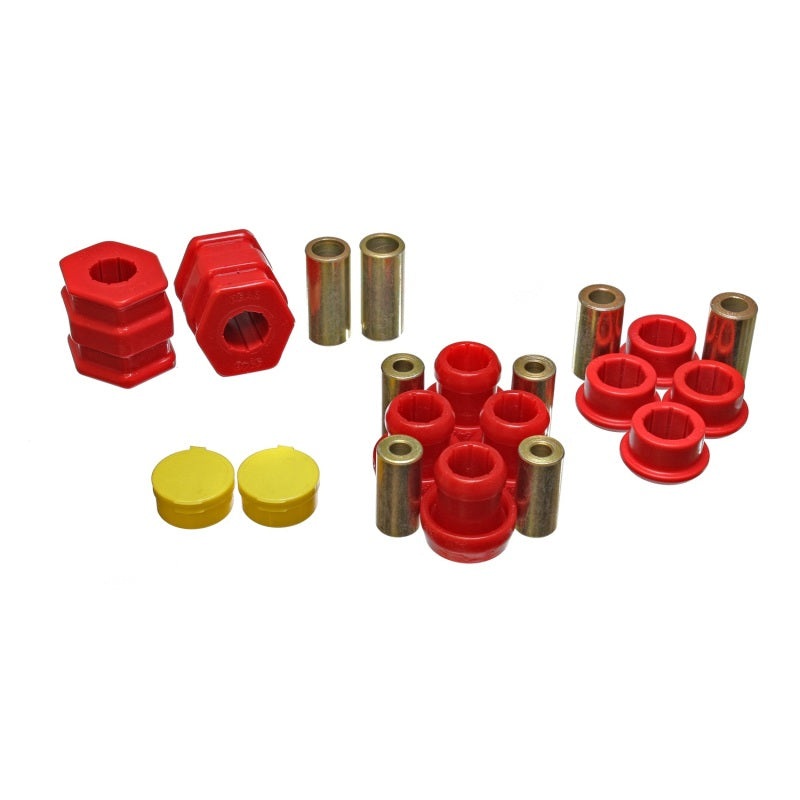 Energy Suspension 99-00 Honda Civic Si Red Front Control Arm Bushing Set