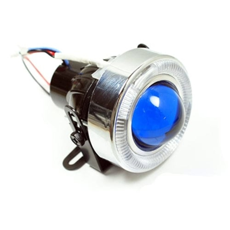 AutoTecknic Universal Projector Fog Lights – Blue Projector P1A