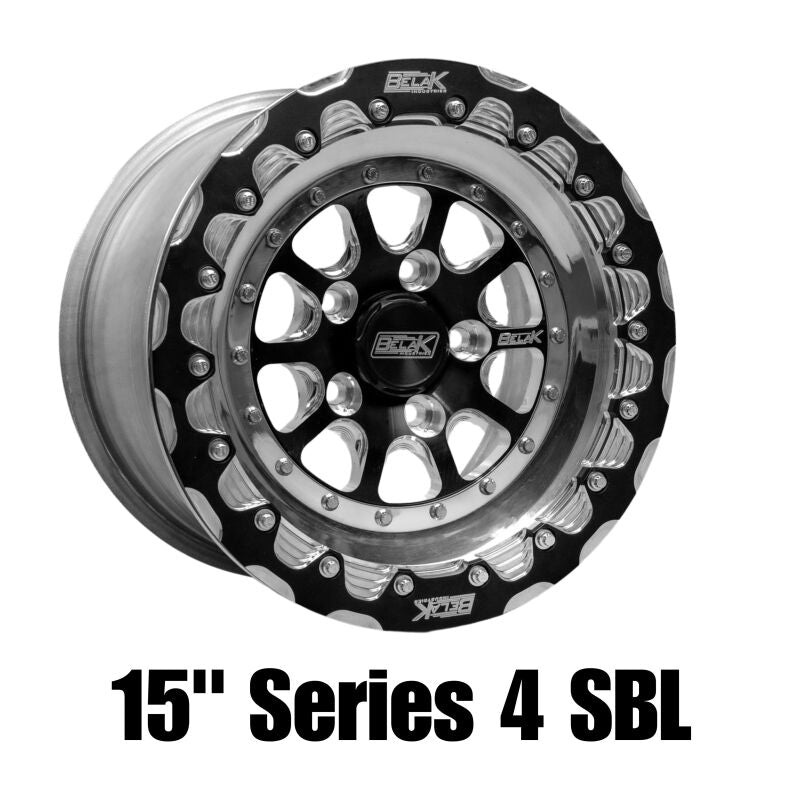 Belak 15×10 / 7in BS / 5×114.3 BP / High Pad / Series 4 Wheel – Single Beadlock Billet