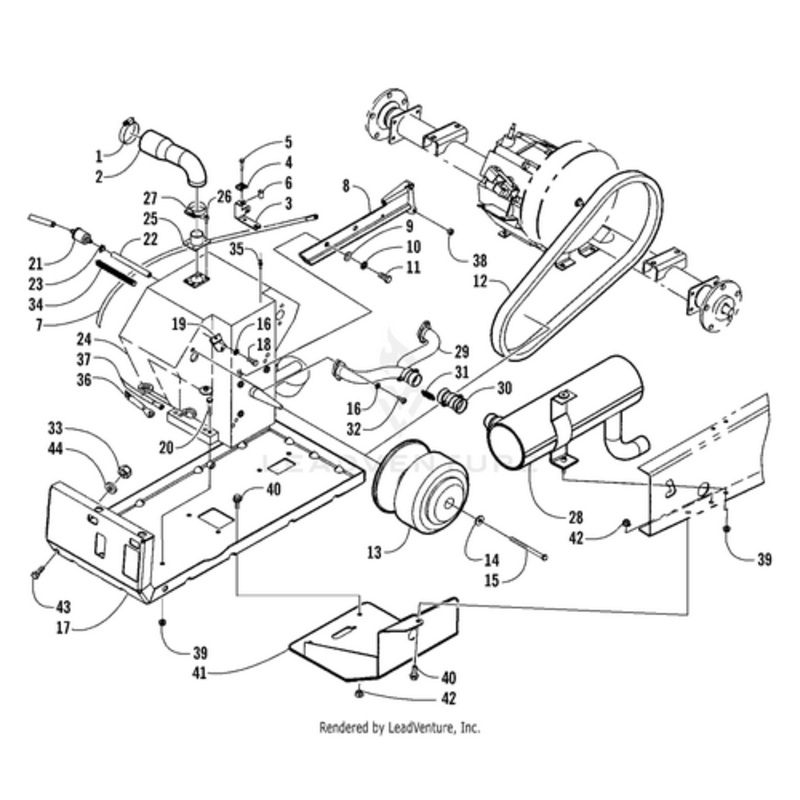 Clamp by Arctic Cat
