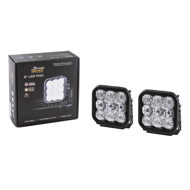 Diode Dynamics SS5 Lens Clear Combo | Universal (DD6809)