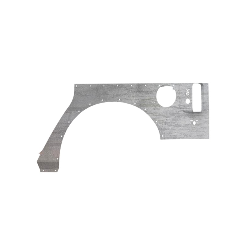 Road Armor 07-18 Jeep Wrangler JK 4DR Defender Body Armor Rear – Raw