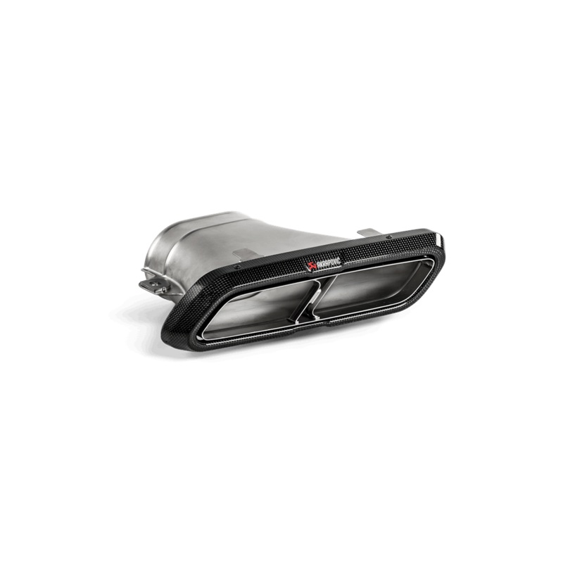 Akrapovic 2018 Mercedes Benz E63 (W213) Evolution Tail Pipe Set (High Gloss Carbon)
