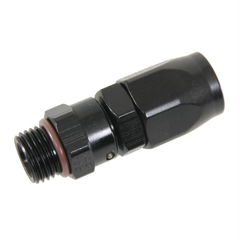 Fragola -12AN Straight x 1 1/16-12 (12) Hose End – Black