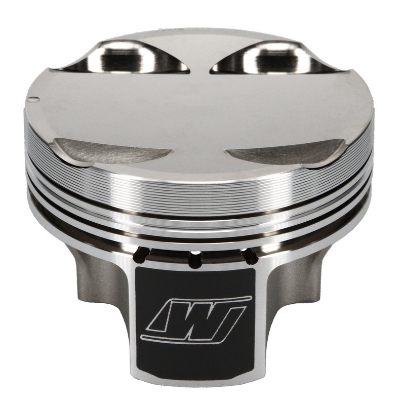 Wiseco K668M8525AP Mitsu Evo 4-9 HD2 Asymmetric Skirt Gas Ported Bore 85.25mm – Size +.010 – CR 10.5 Piston Set