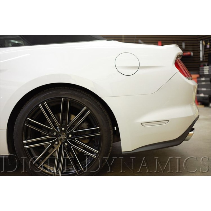 Diode Dynamics DD LED Sidemarkers – Set / Smoked | Ford Mustang: 2015-2021 (DD5073)