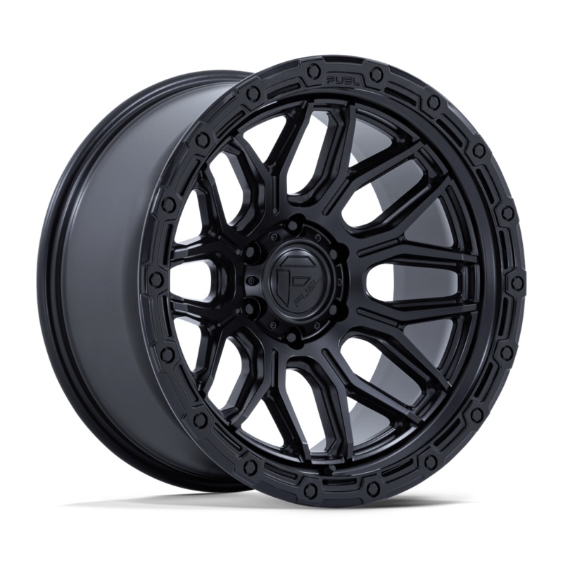 Fuel Wheels FC881 Surge 17″ 6×135 Matte Black W/ Gloss Black Lip