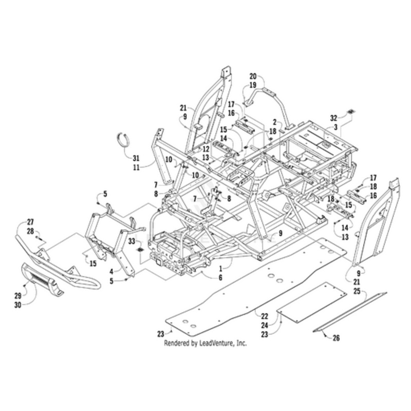 Overhead Support – Right by Arctic Cat