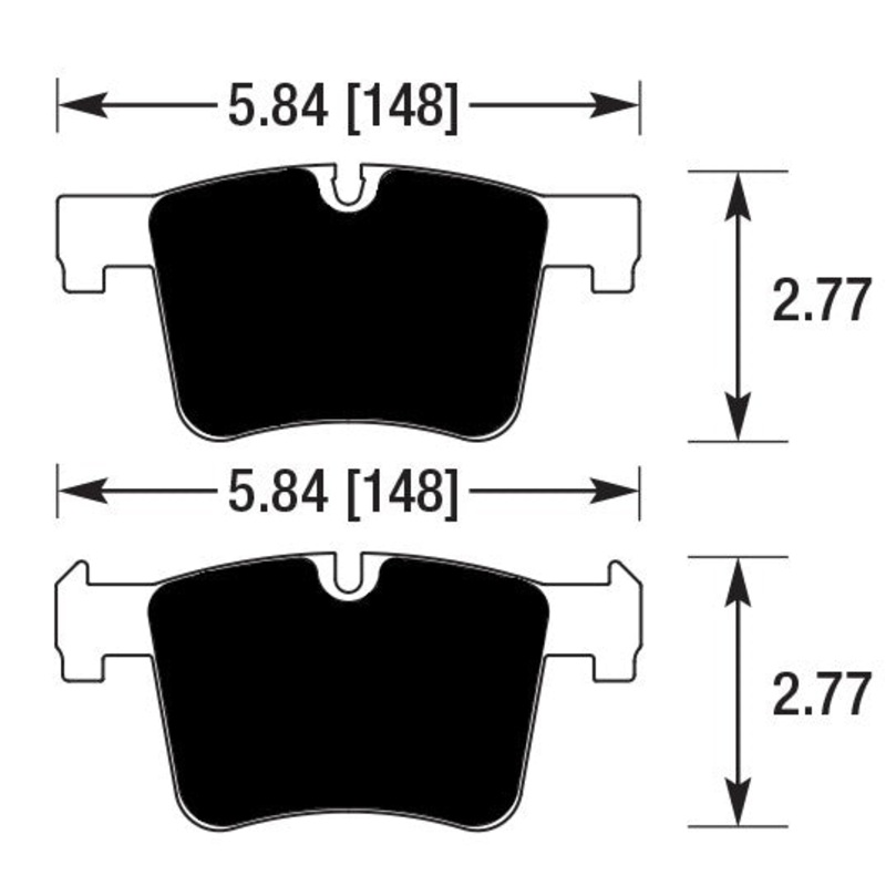 Porterfield Brake Pads for 2016 BMW 428i i Convertible (M Sport Pkg/Single Piston Fr Cal)
