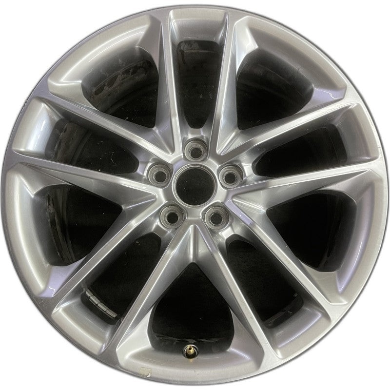 20″ CHALLENGER 22 20×8 aluminum 5 spoke double spoke satin carb opt WHC Original OEM Wheel Rim