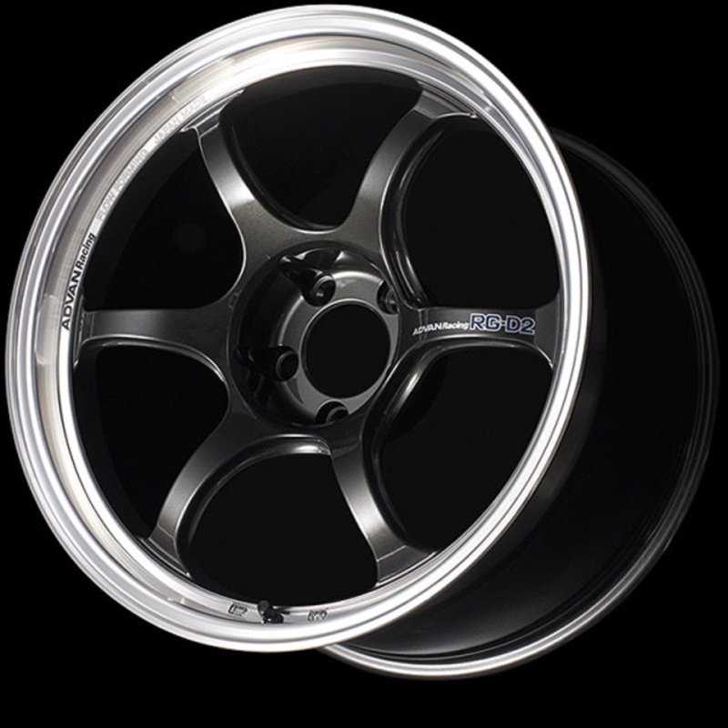 Advan RG-D2 Wheel – 18×10.0 +22 | 5×114.3 | Machining & Black Gunmetallic