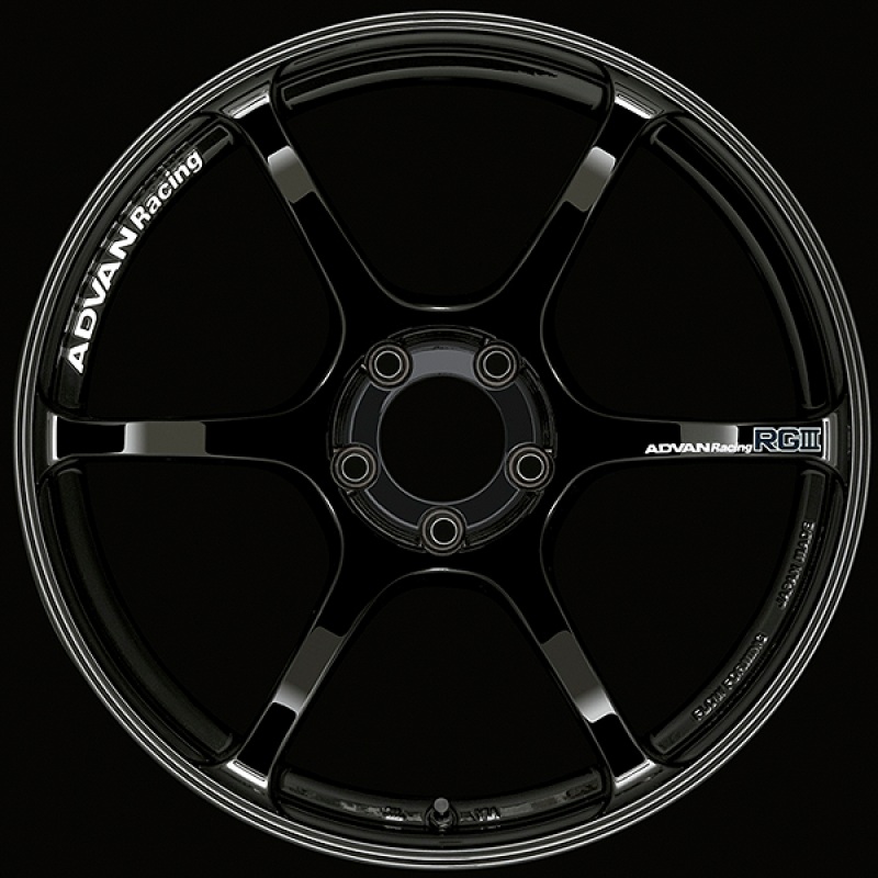 Advan RGIII 18×8.5 +31 5×114.3 Racing Gloss Black Wheel