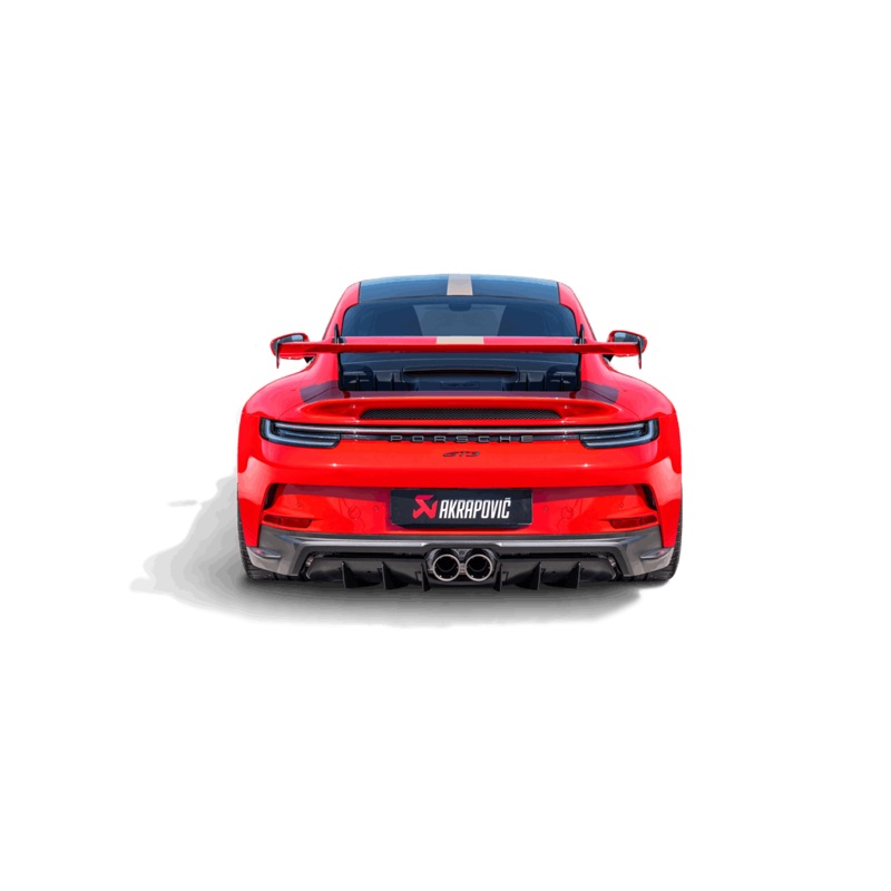 Akrapovic 21-22 Porsche 911 GT3 (992) Rear Carbon Fiber Diffuser – Matte