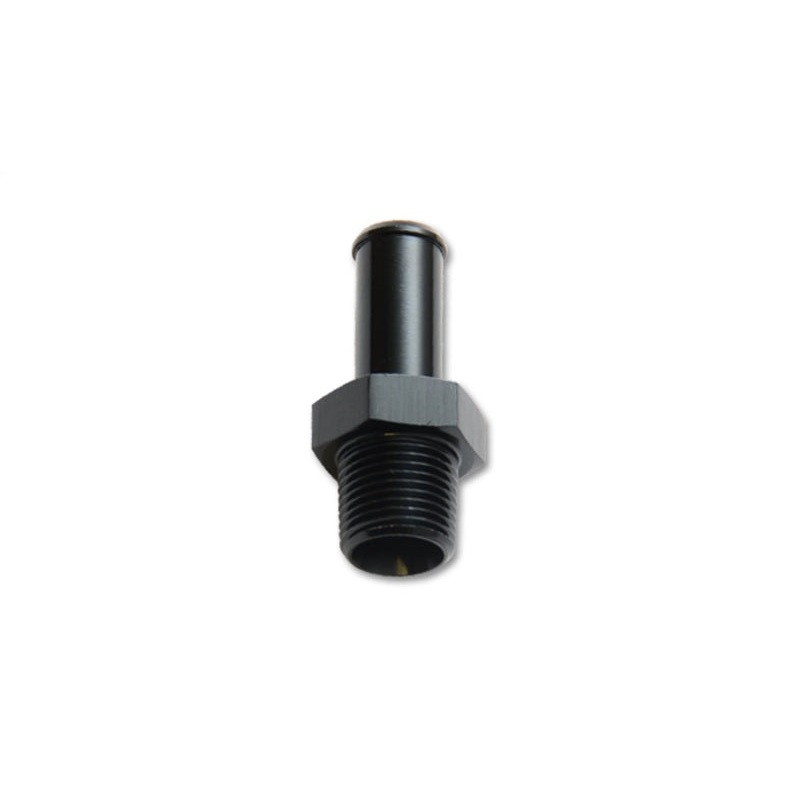 Vibrant 3/4in NPT to 3/4in Barb Straight Fitting – Aluminum