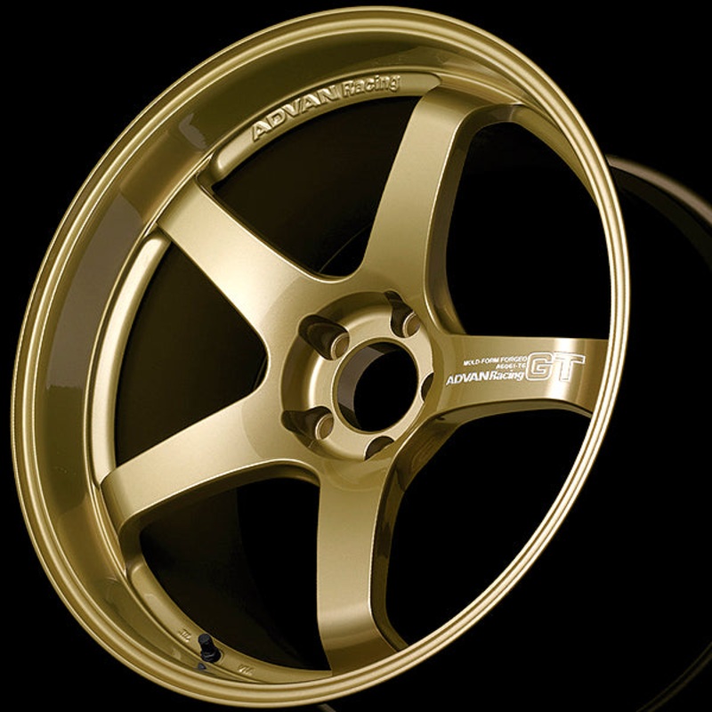 Advan GT Premium Wheel – 20×10.5 +24 | 5×114.3 | Racing Gold Metallic