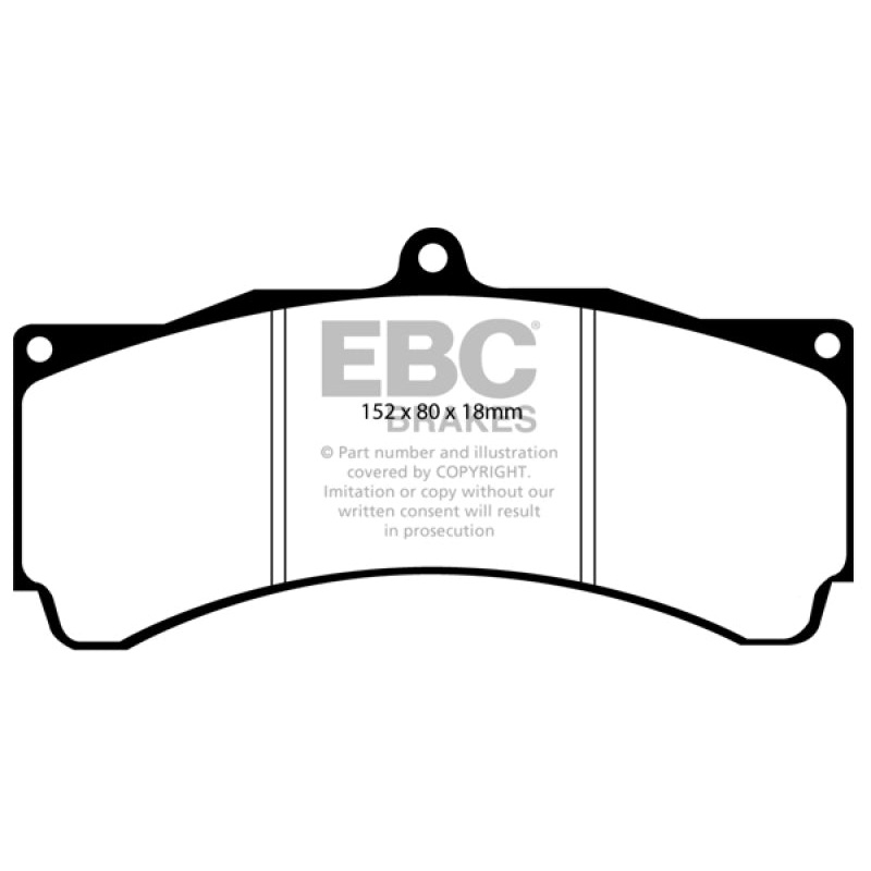 EBC Brakes Orangestuff Full Race Brake Pads