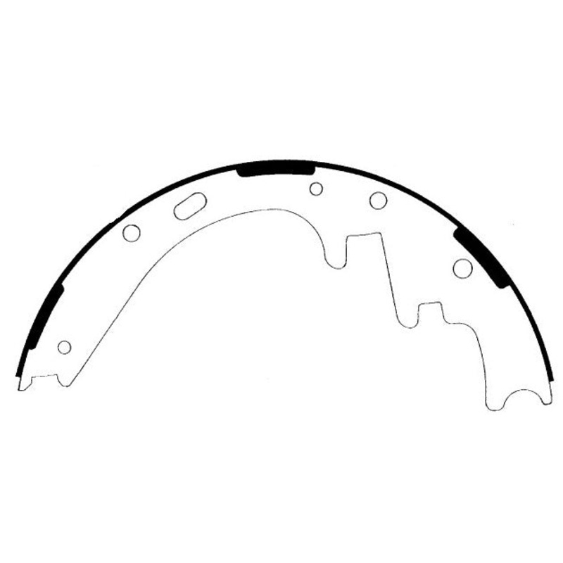 Porterfield Brake Shoes for 2001 DODGE DAKOTA 2WD 11″ Rear Shoe