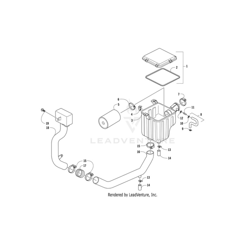Tube Breather By Arctic Cat