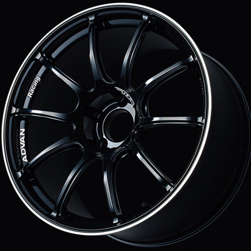 Advan RZII Wheel – 18×9.5 +35 | 5×114.3 | Racing Gloss Black & Ring