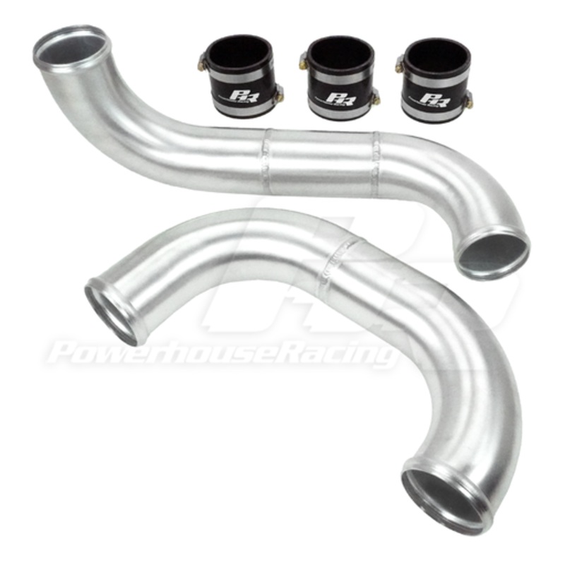 PHR 3.0″ Cold Side Intercooler Pipe for SC300 w/ 2JZ-GTE SwapWrinkle black powder coat