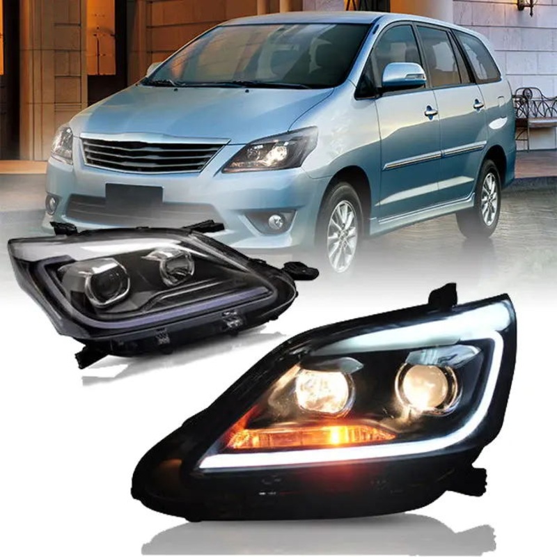 VLAND 12-15 Toyota Innova 1st Gen AN40 2nd Facelift HID Projector Headlights
