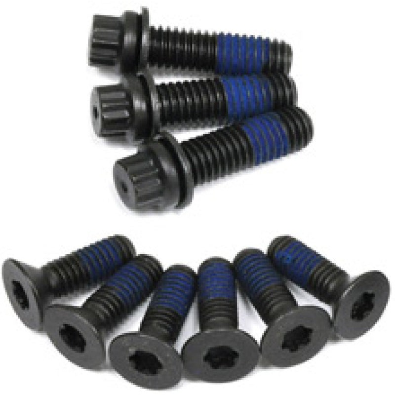 ATI Damper Bolt Pack – LS Y Body – 6 – 5/16 – 18×1 & 3 – 3/8 – 16×1 1/4 – Aluml Flat Head – 9 Bolts