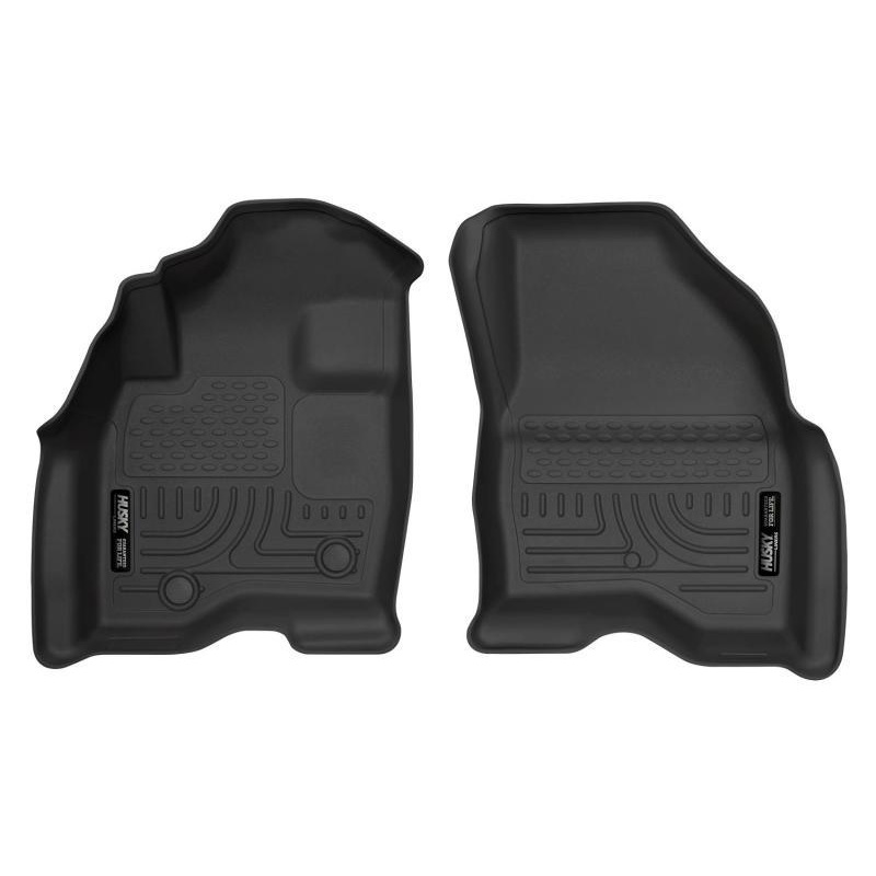 Husky Liners 15-17 Ford Explorer WeatherBeater Black Front Floor Liners