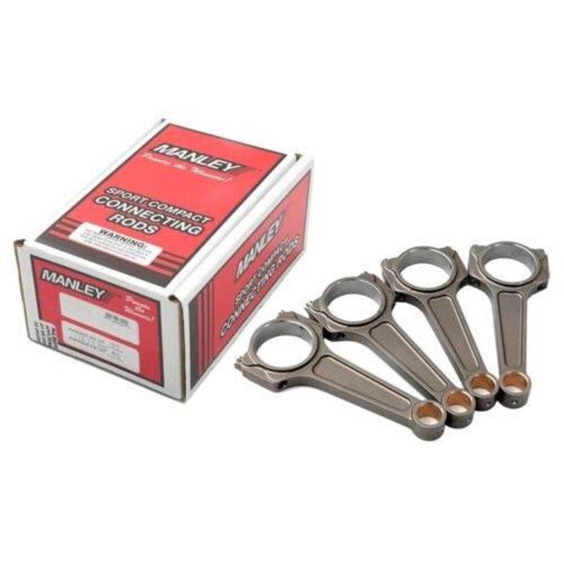Manley Turbo Tuff Forged I Beam 130.5mm Connecting Rods Subaru STi WRX EJ205 EJ207 EJ255 EJ257